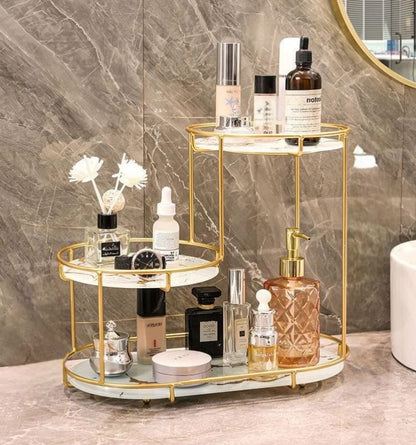 3-Layer Multifunctional Cosmetic Storage Rack