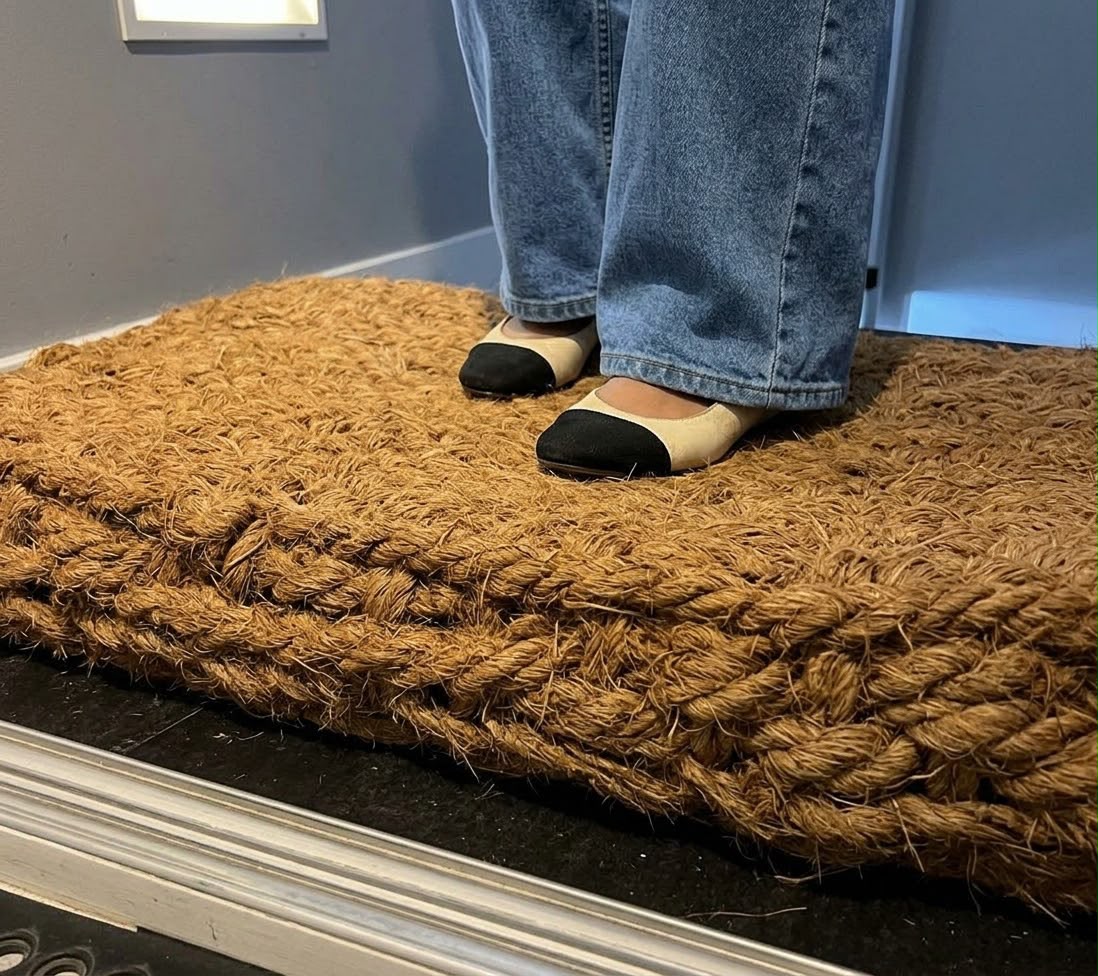 60 × 90cm Coconut Reed Door Mat