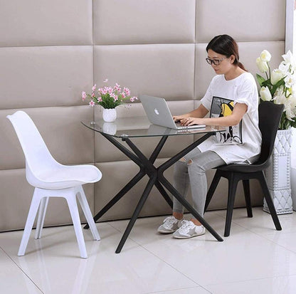 Dining Chairs With Plastic Padded Seat