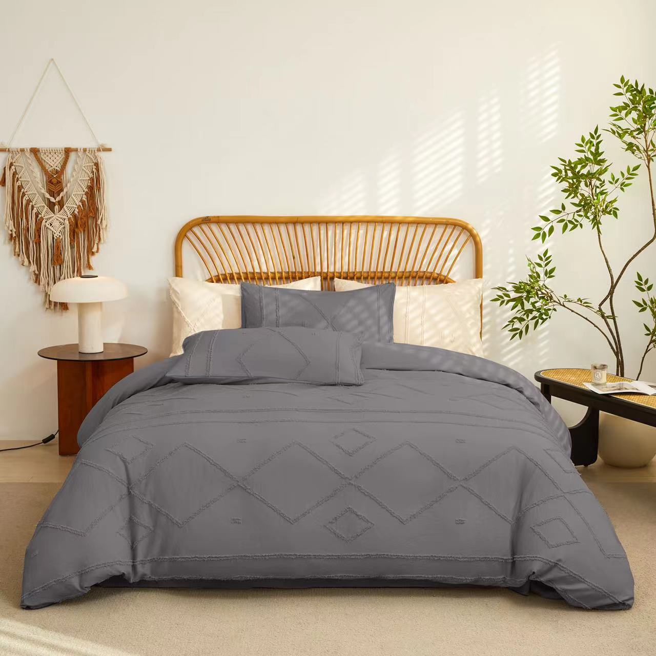Tufted Duvet Cover Set 6x7