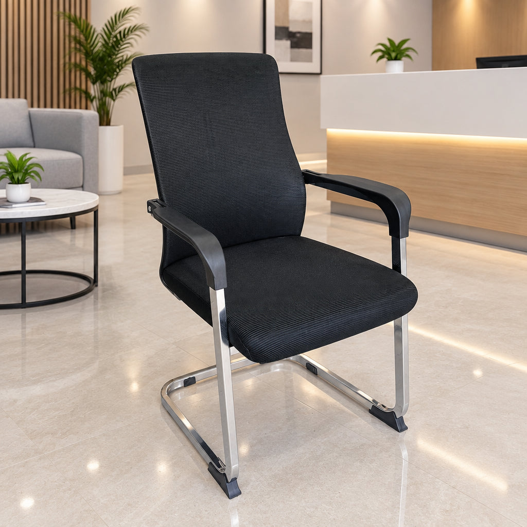 Meshed Waiting Chair