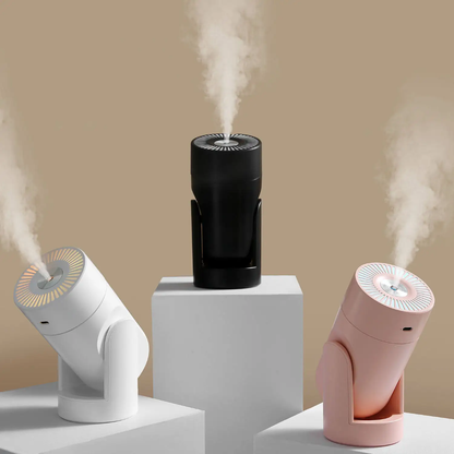 7 Light Adjustable Angle Shaking Head Humidifier 220 ml