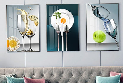 3Pc Wooden Wall Hangings