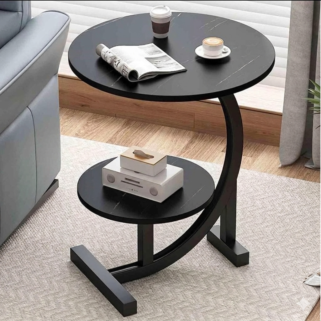 Double Layer Flower Shape Side Table