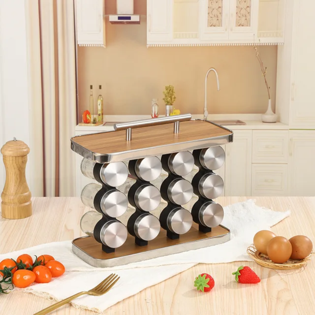 12 In 1 Kitchen Spice Rack Set