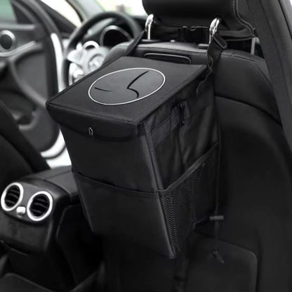 Foldable Leakproof Car Trash Can Organizer