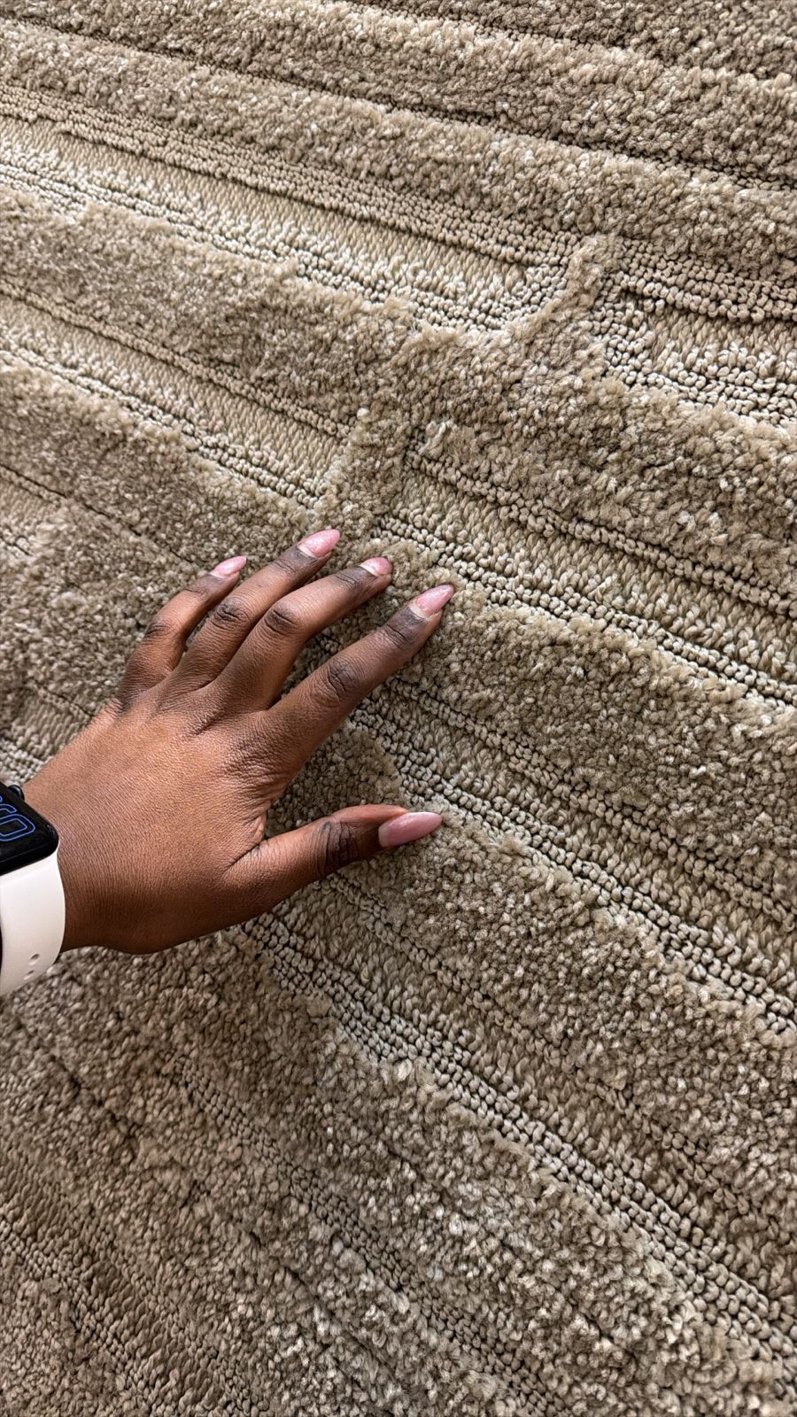 Chiara Geometric Patterned Carpet Rug (200 × 290 cm, Brown) KBORIE147