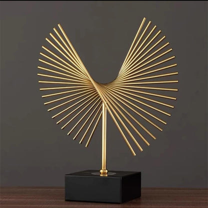 Nordic Metal Flying Eagle Ornament
