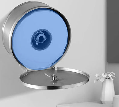 Wall Mounted Toilet Paper Jumbo Roll Dispenser with Key Lock