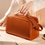 Double Zipper Makeup Bag