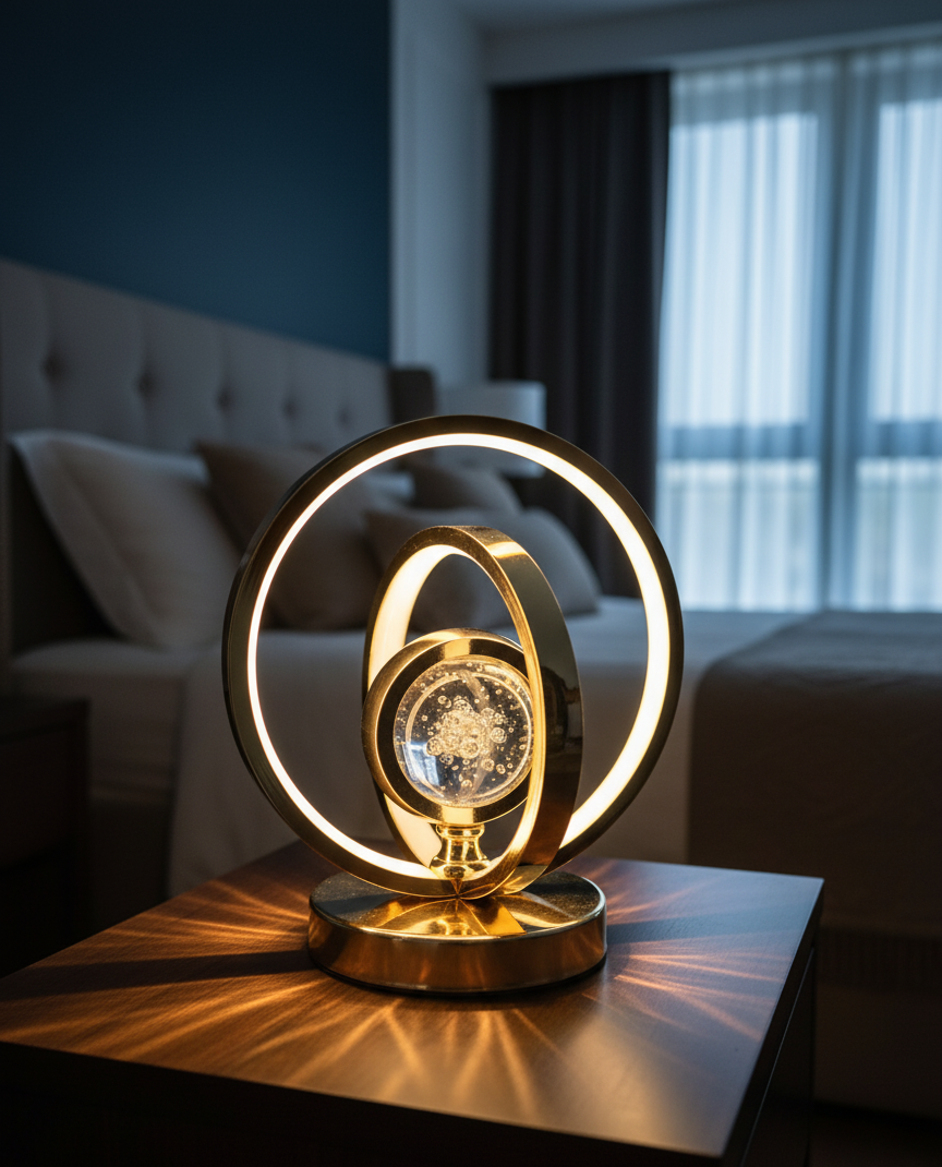 Round Light Table Lamp