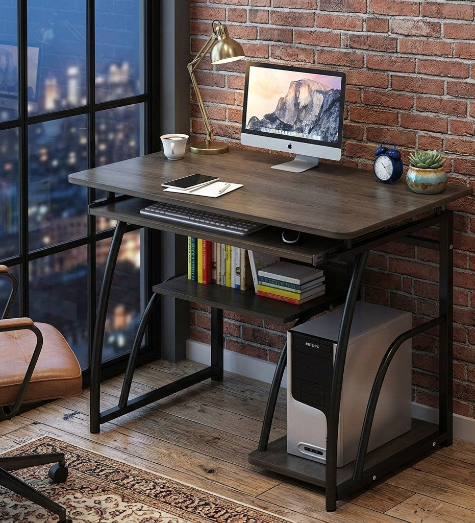 Ergonomic Compact Computer Desk