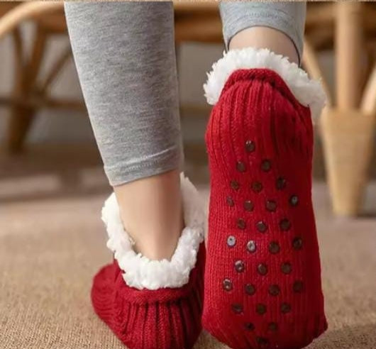 Fluffy Indoor Socks Slippers