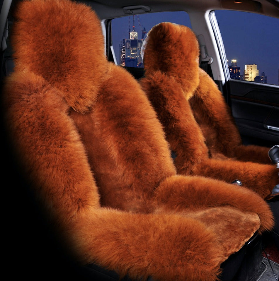 Sheepskin Car Seat Cover