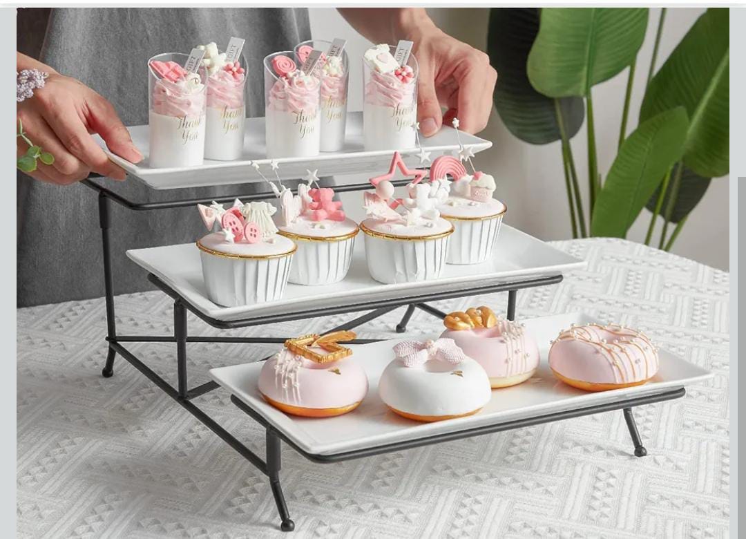 3-Tier Serving Tray Stand