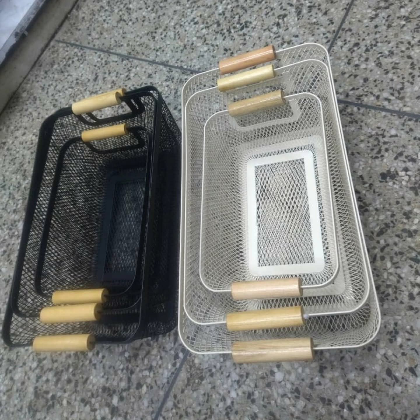 3pcs Storage Organizers/Fruit Storage Baskets