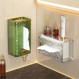 Wall-Mounted Acrylic Transparent Tissue Box