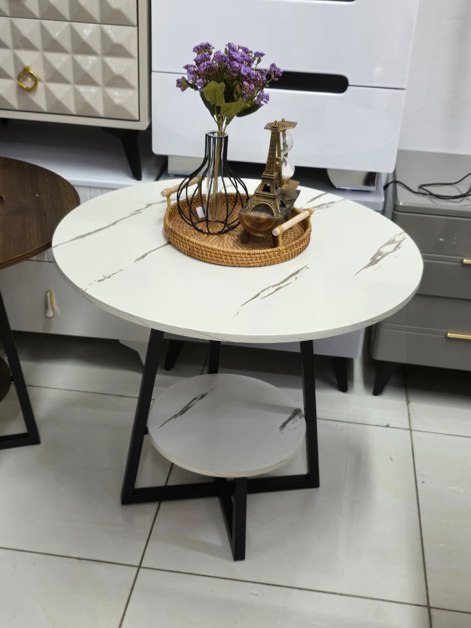 Double Layer Side Table