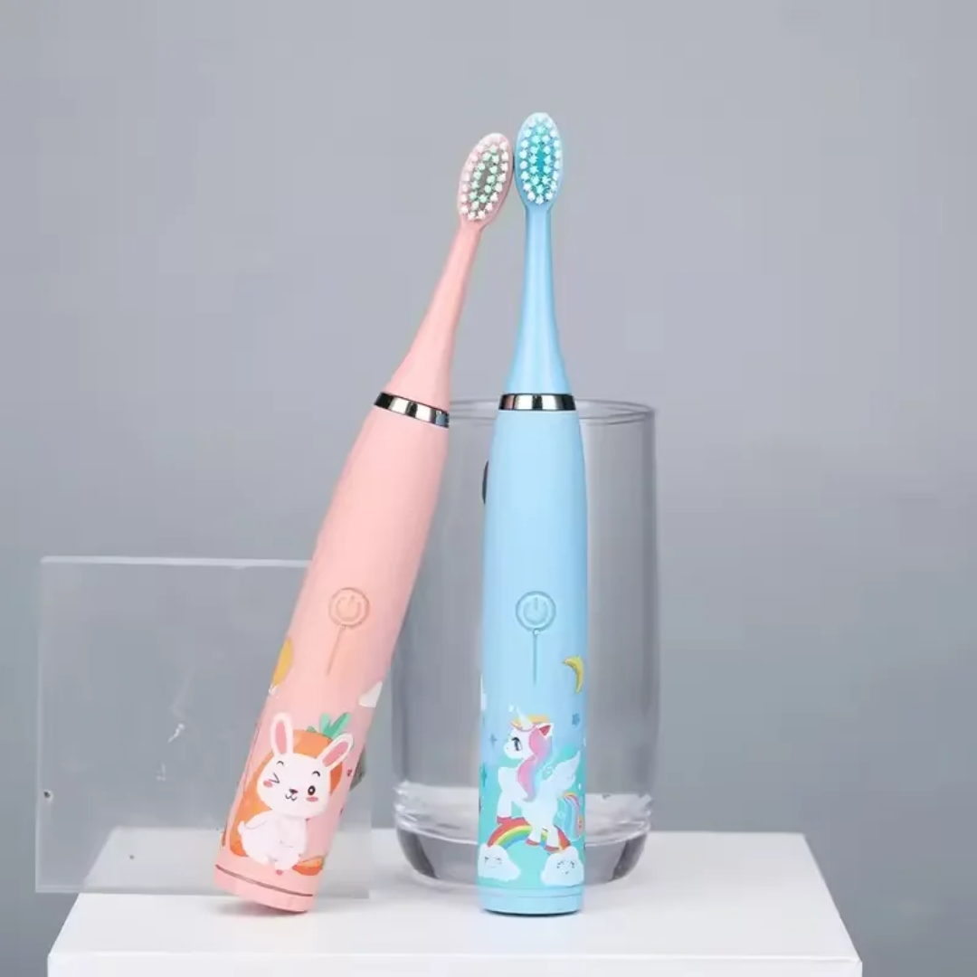 Smart kids toothbrush, battery operated and electric options for children’s oral care