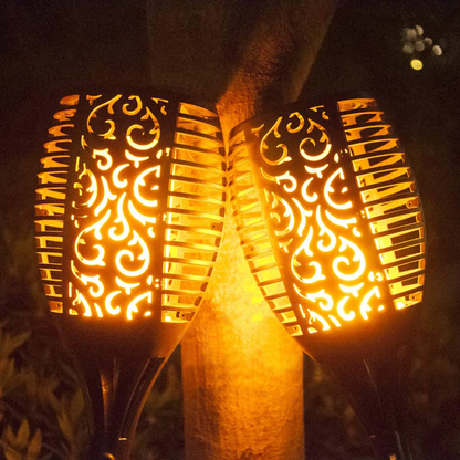 6Pc LED Solar Flame Lamps