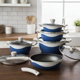 10pcs Ceramic Cookware Set