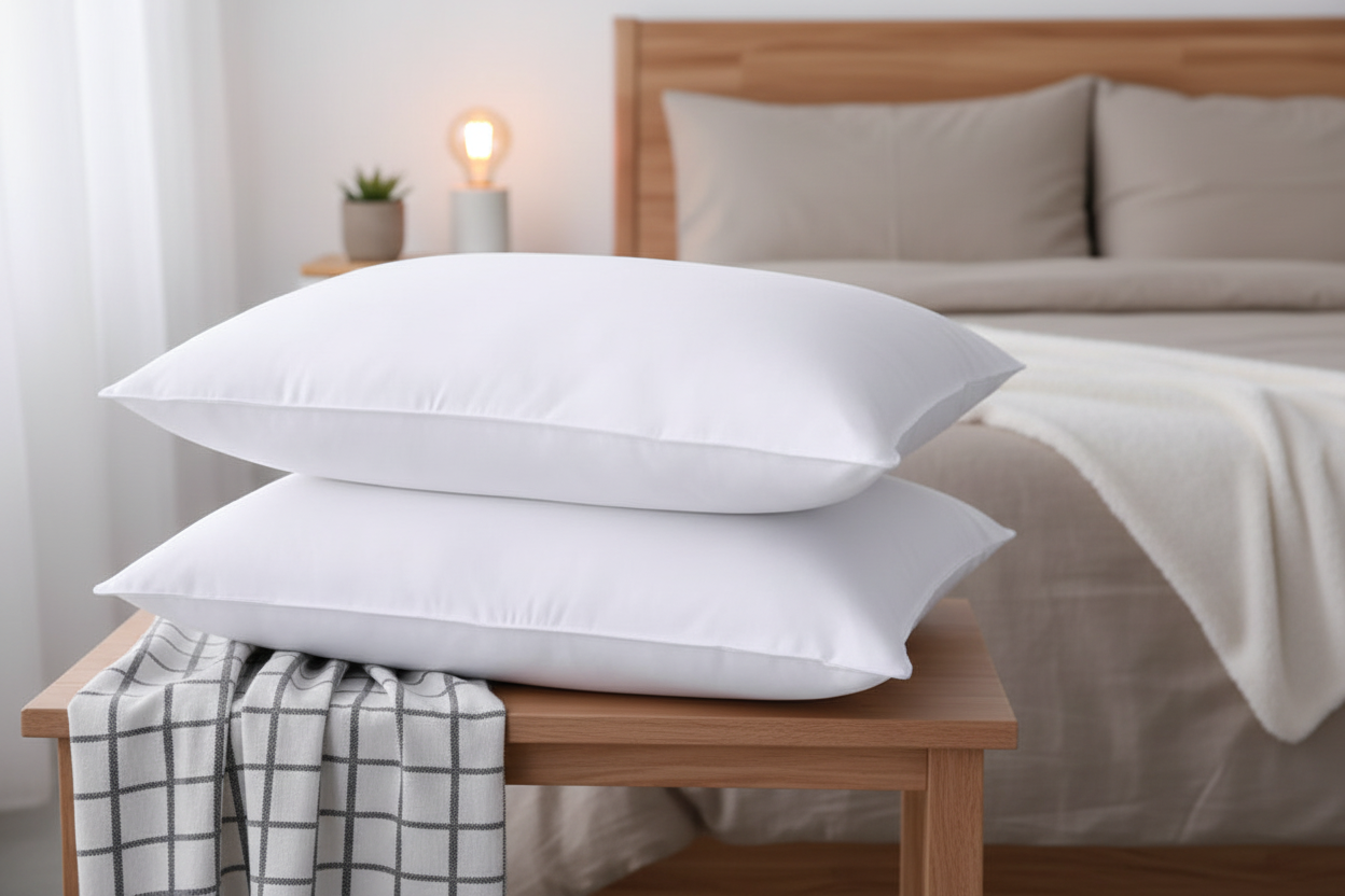 A Pair Bed Pillows