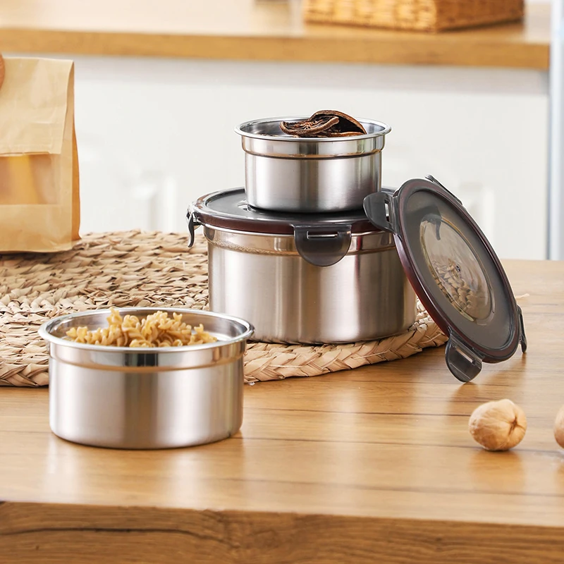 3Piece 304 Stainless Steel Lunch Box Set