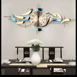 3D Creative Iron Wall Clock
