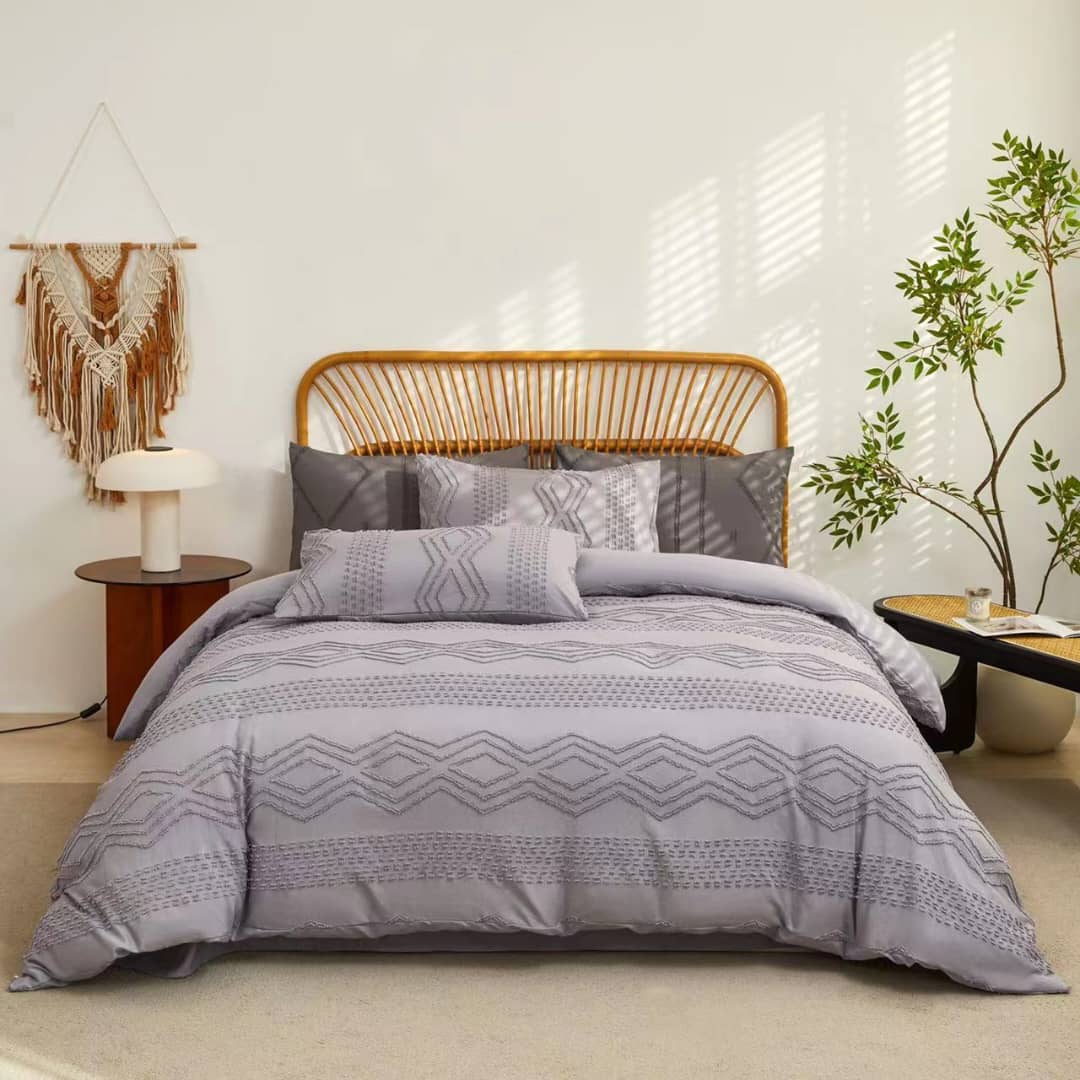 Tufted Duvet Cover Set 6x7