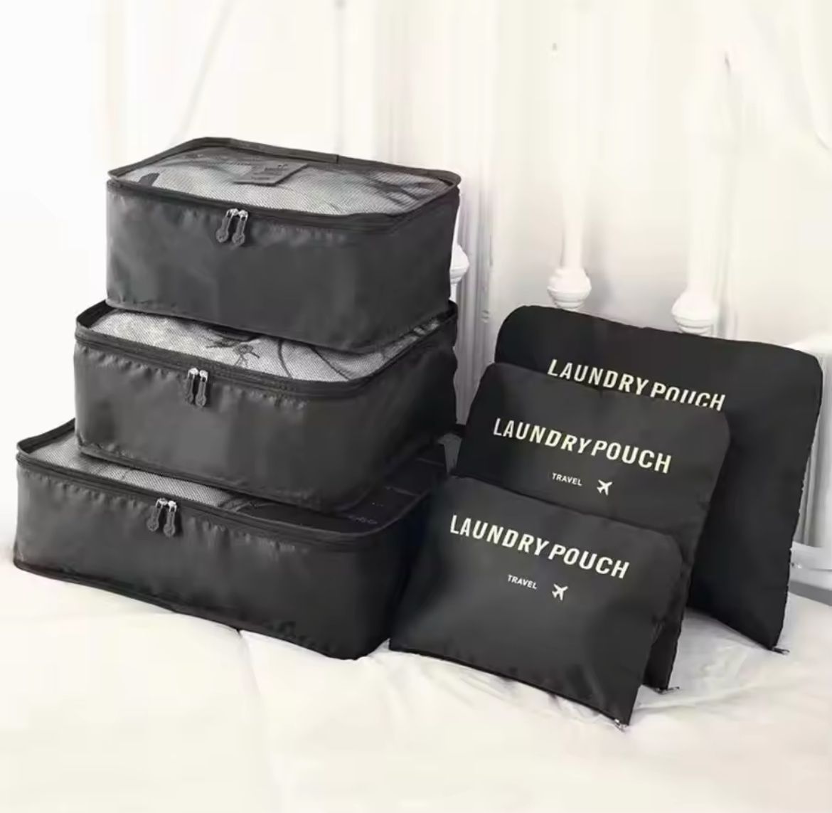 6 Piece Luggage Travel Organizers