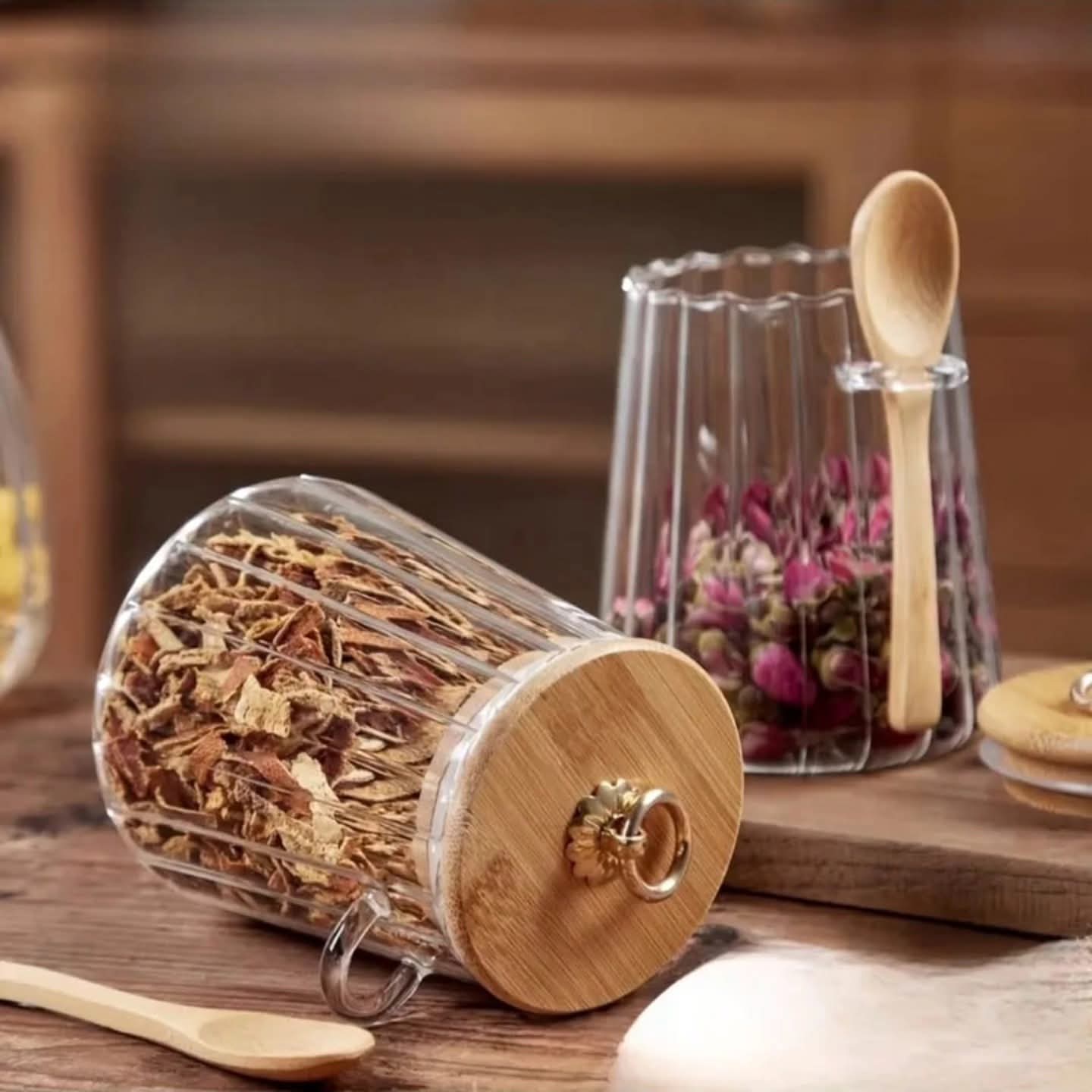 Glass Storage Jar