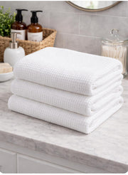 Heavy luxe cotton towel, 70×140 cm, soft, absorbent, and durable for home or spa use