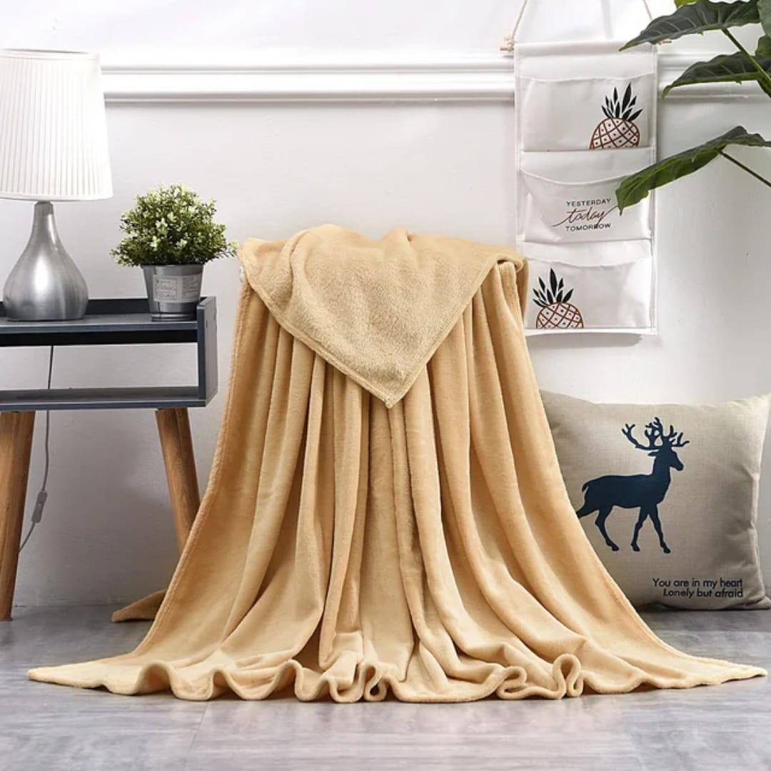 Plain Fleece Blanket