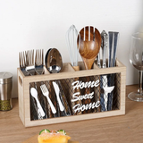 Wooden Cutlery Holder