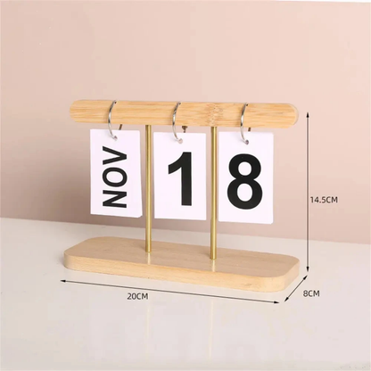 Flip calender