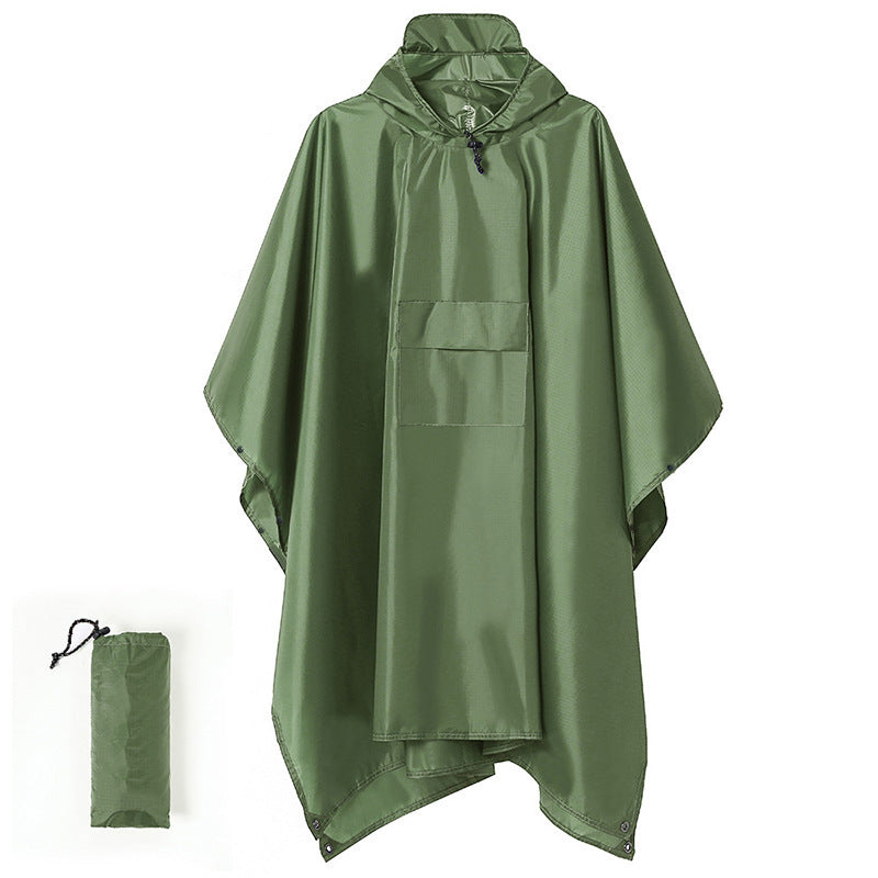 Adult Rain Poncho With Cap