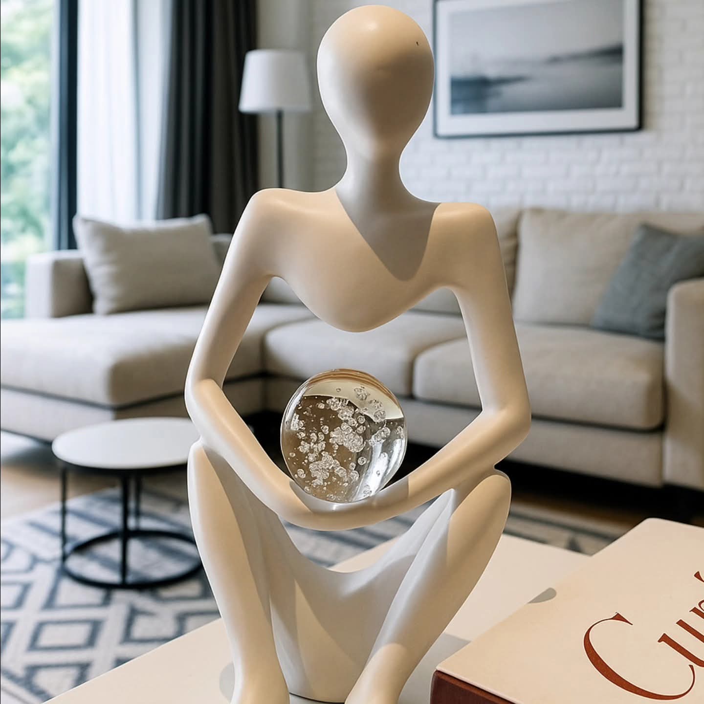 Yoga Decor Statue