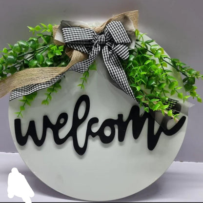 Welcome Decorative Wall Hanging 30cm