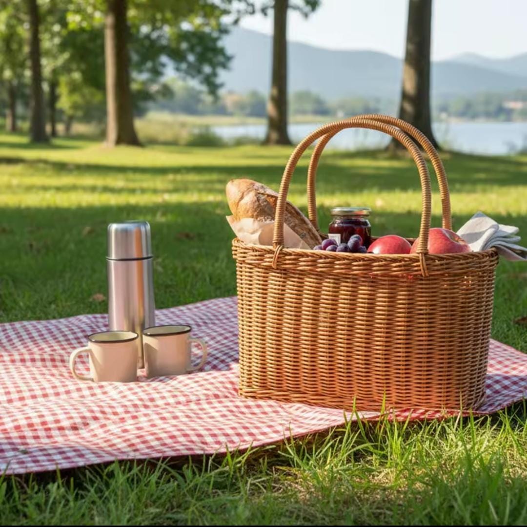 22 cm Rattan Multifunctional Storage Basket