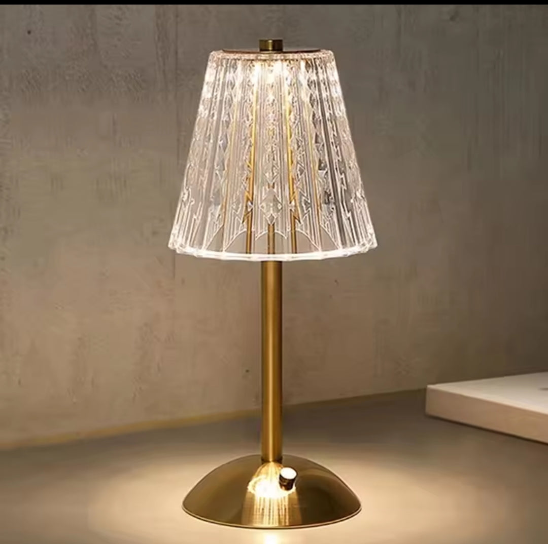Diamond Crystal Bedside Lamp