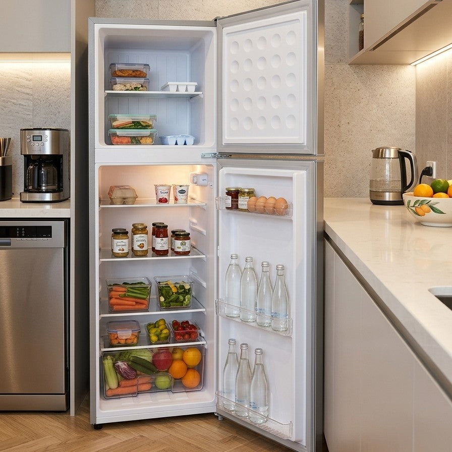 172L Top Mount Double Door Fridge VL-BCD172