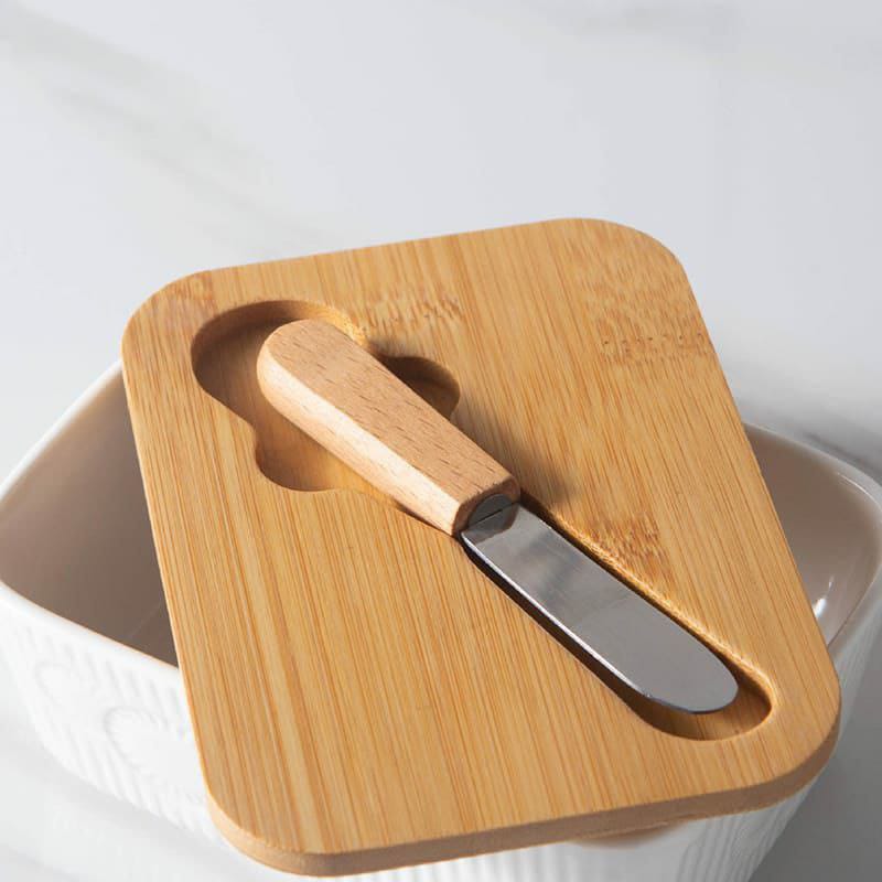Porcelain Butter Set