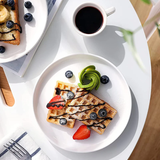 Plain White Ceramic Plates