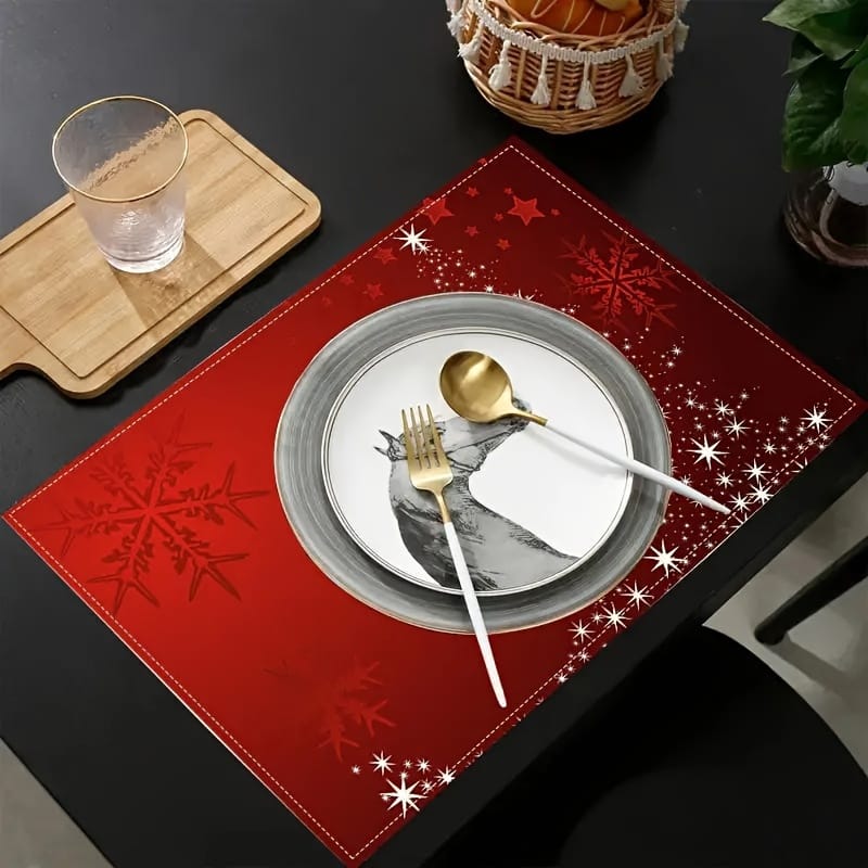 1Pc Christmas Dining Table Placemat