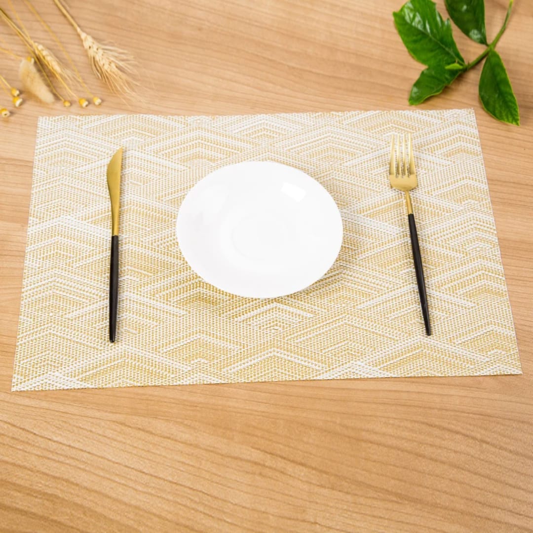 6-Piece PVC Table Mats Set