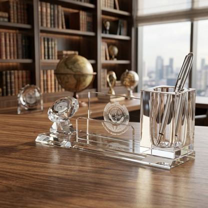 Small Crystal Pen Holder