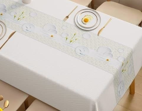 Nordic Style PVC Table Cloth – 170×120cm