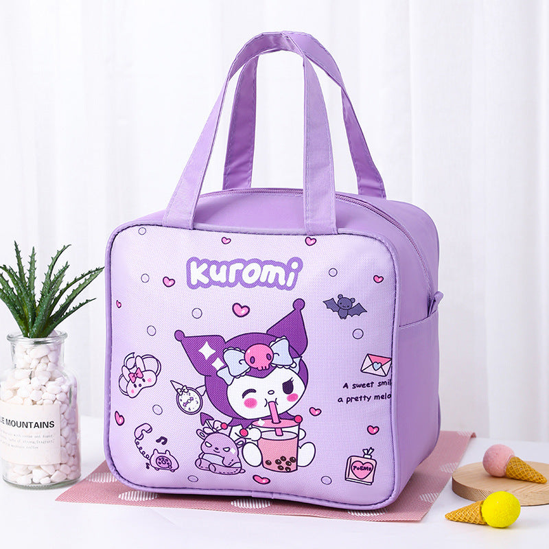 Cartoon Themed Insulated Lunch Bags