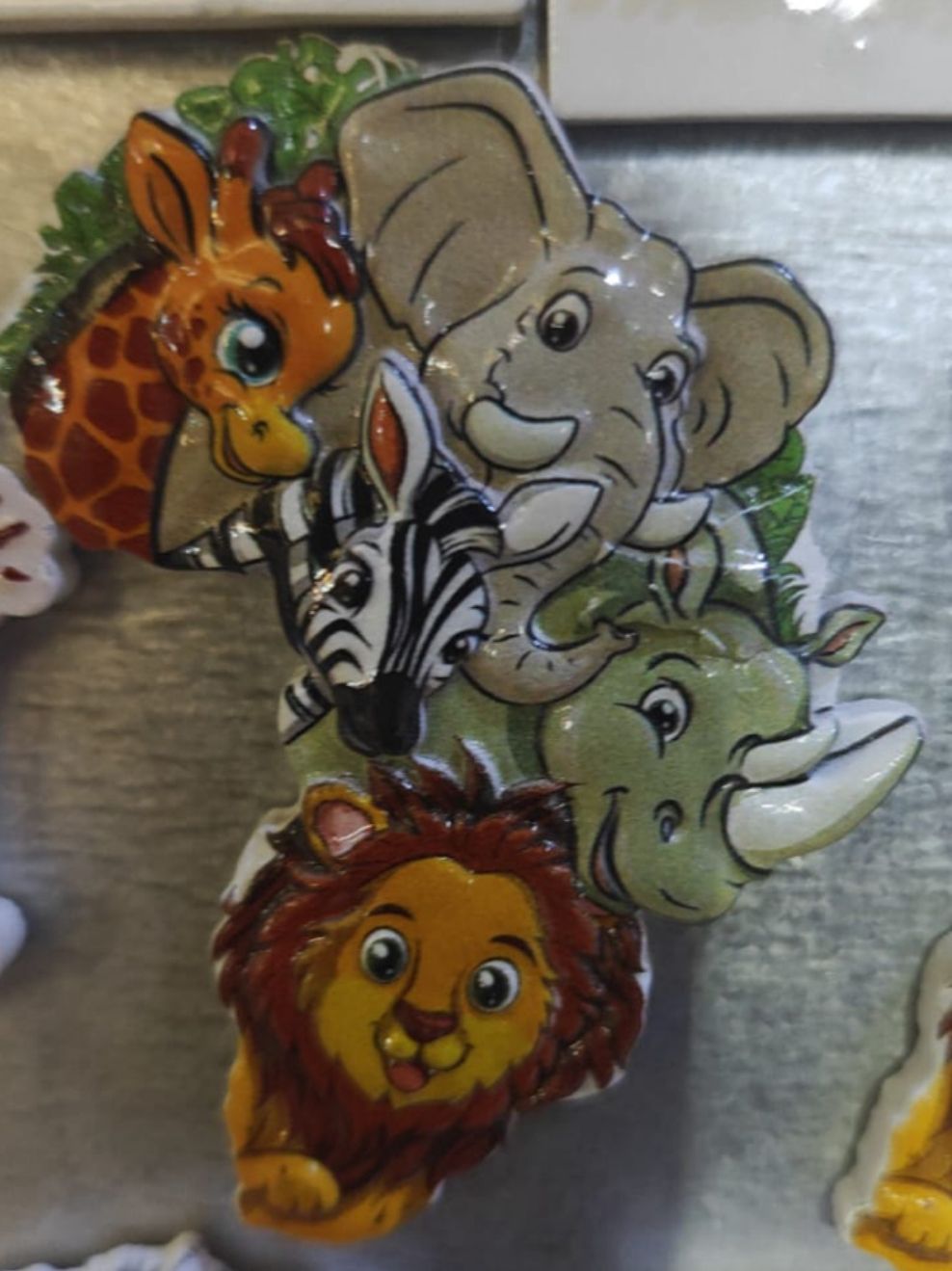 Africa Heritage Magnet Fridge Décor Cultural Souvenir