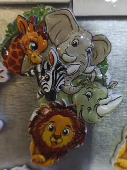 Africa Heritage Magnet Fridge Décor Cultural Souvenir